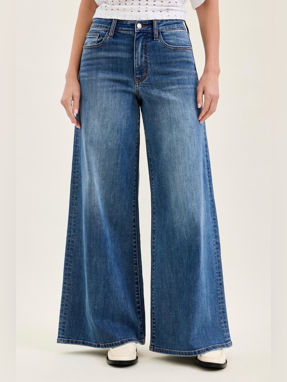 Judy Blue High Waist Palazzo Jeans